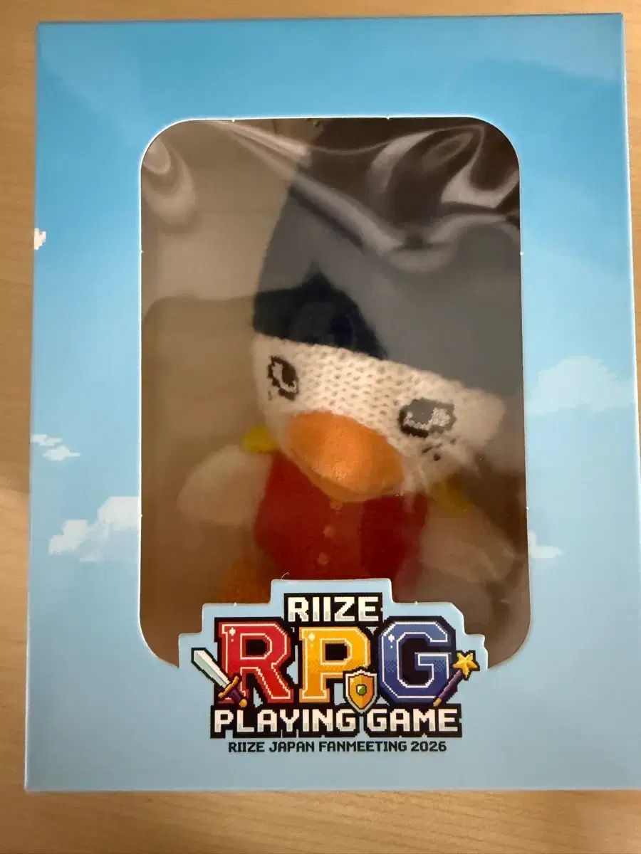 RIIZE（ライズ）日本ファンミーティング限定モデル ぬいぐるみ チョルビョン（ソヒ(SOHEE)） RIIZE RPG プレイイングゲーム ぬいぐるみ