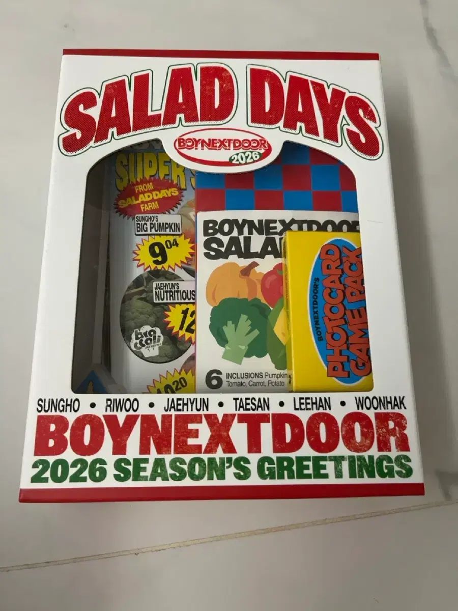 BOYNEXTDOOR 2026 シーズン グリーティング salad DAIZ MEN
