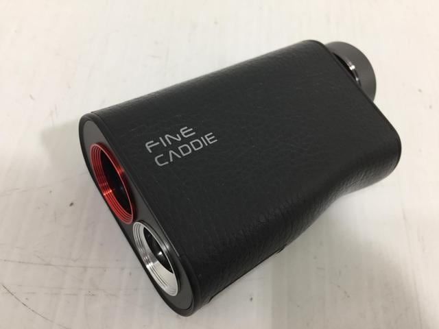 返品OK 【中古ゴルフ用品】【超美品】FINE CADDIE レーザー距離計 ファインキャディ J7 mini [ブラック]