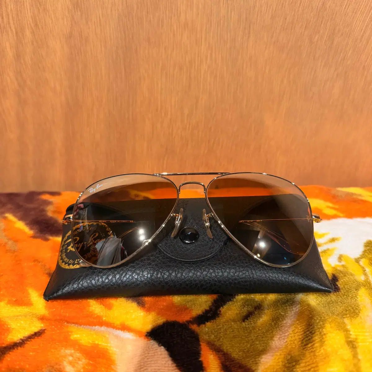 Ray-Ban レイバン エビエーター サングラス グラデーション ローズ