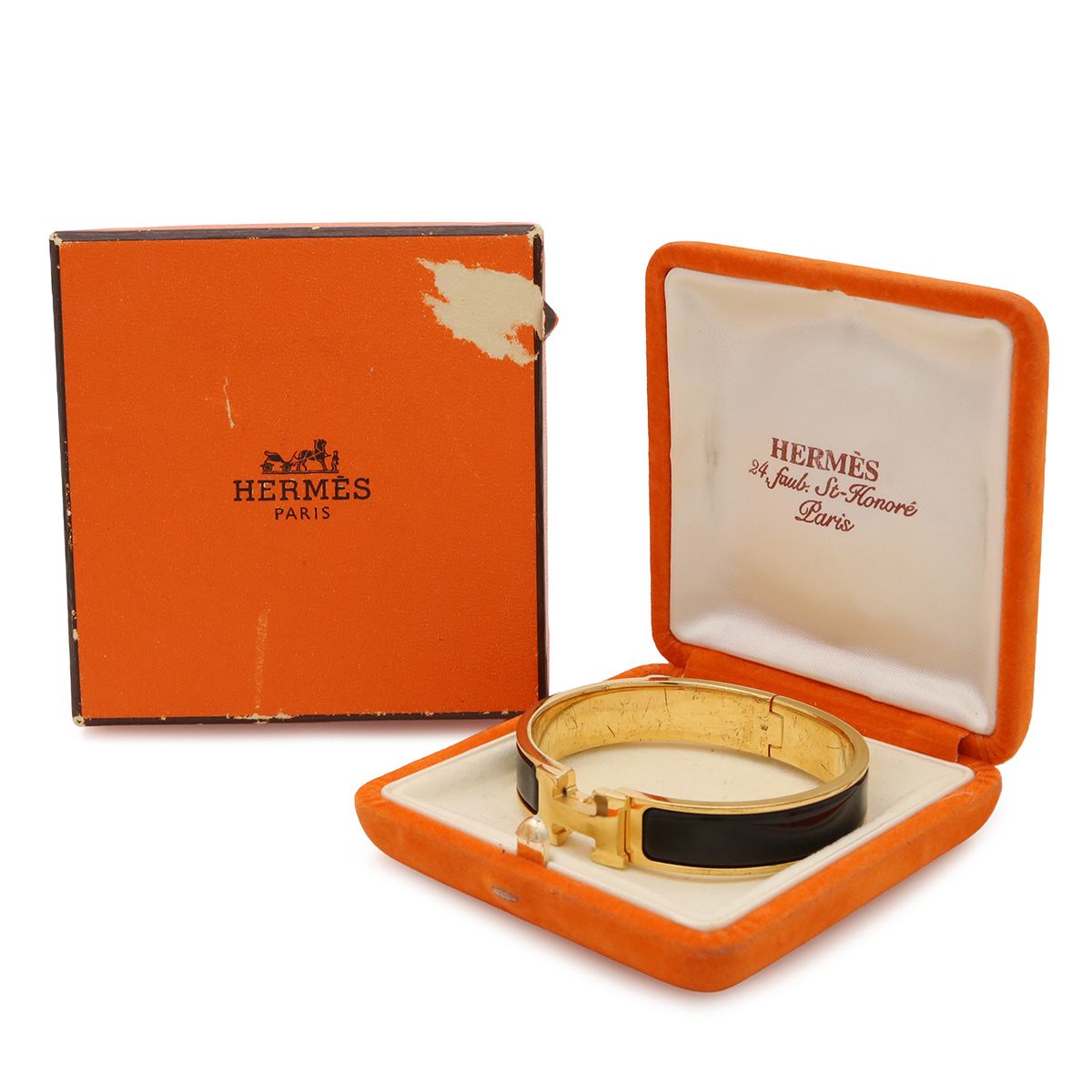 HERMES エルメス クリックH PM クリックアッシュ ブレスレット