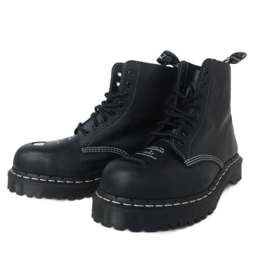 ドクターマーチン DR.MARTENS 1460 Pascal ST Bex Exposed Steel Toe 8ホール レースアップブーツ レザー UK7 黒 ブラック ■AO1 13,797円