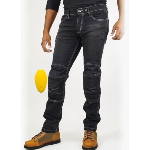 [KOMINE] バイク用 パンツ WJ-7373S ジーンズ Deep Indigo XL 07-7373 メンズpms