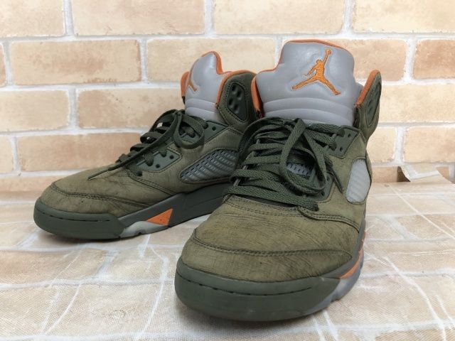 【中古】 NIKE ナイキ AIR JORDAN 5 RETRO DD0587-308 オリーブ US10（28cm） 111456987 7,367円