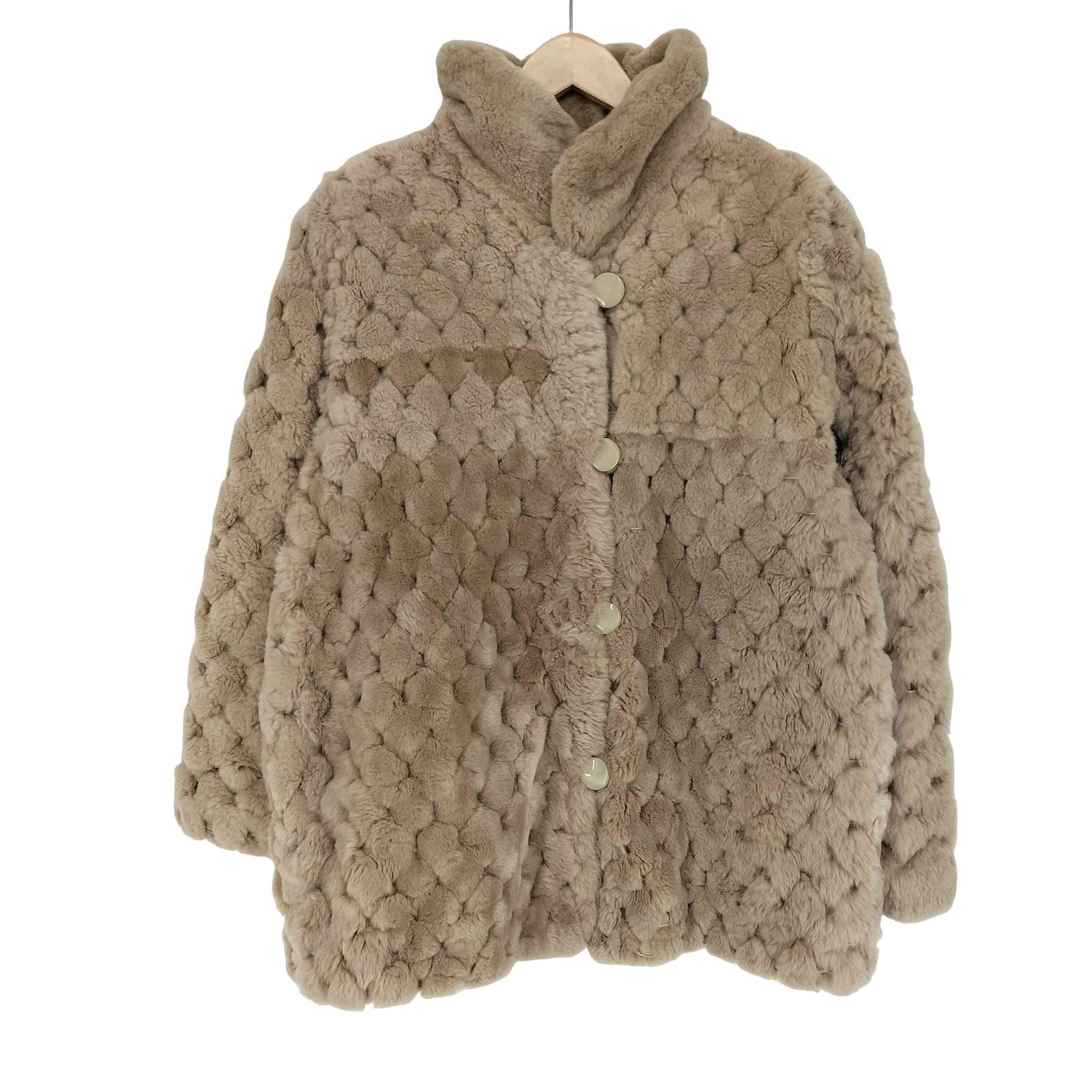 ユーズドフルギ USED古着 nutria fur ヌートリアファー リバーシブルジャケット レディース JPN：M 8,520円