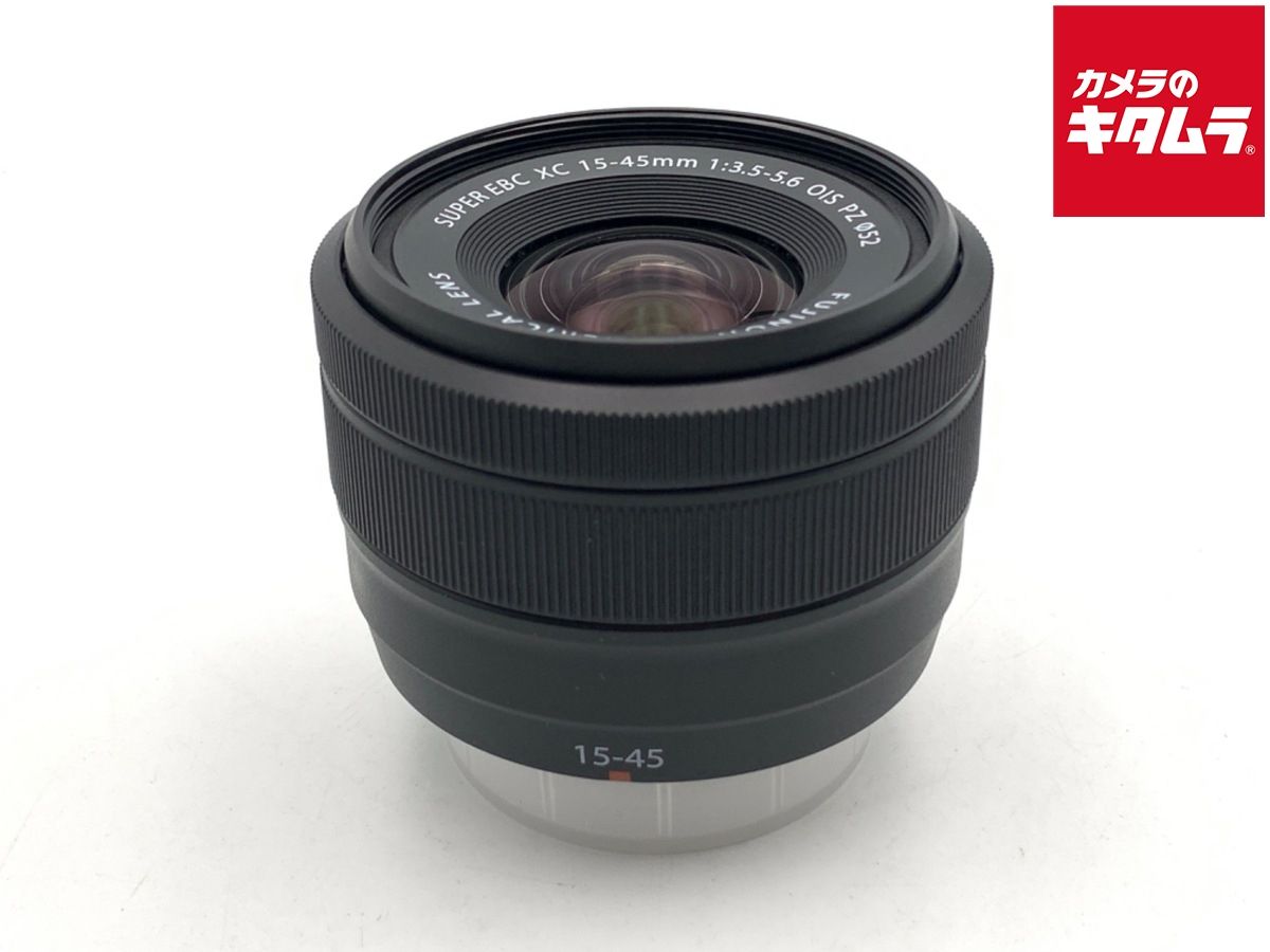 【中古】 【美品】 フジフイルム XC15-45mm F3.5-5.6 OIS PZ ブラック