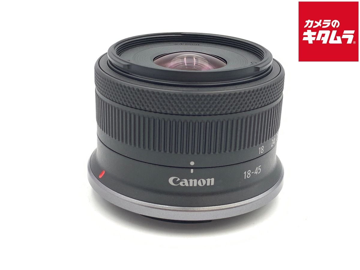 【中古】 【美品】 キヤノン RF-S18-45mm F4.5-6.3 IS STM