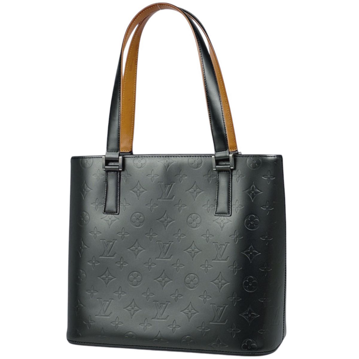 ルイ・ヴィトン Louis Vuitton ストックトン トートバッグ モノグラムマット ノワール(ブラック) M55112 レディース 【中古】