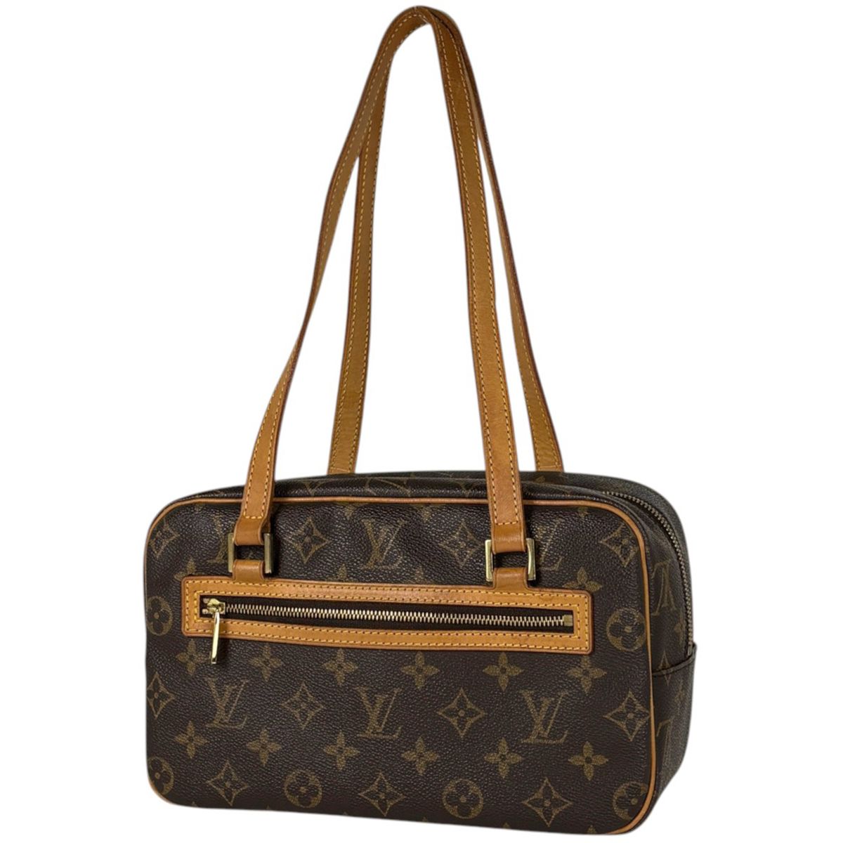 ルイ・ヴィトン Louis Vuitton シテMM ショルダーバッグ モノグラム ブラウン M51182 レディース 【中古】