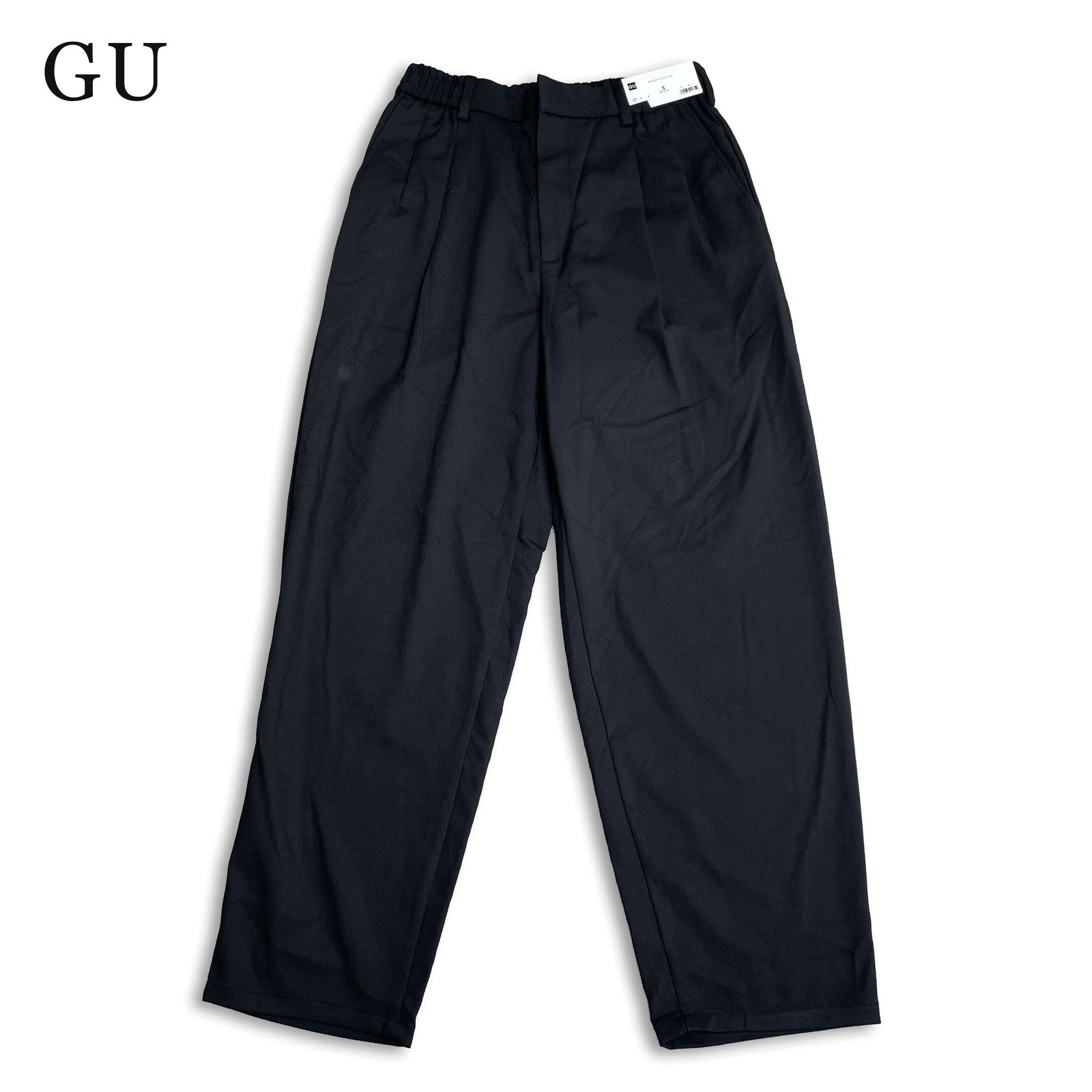 gu出品 新品 25AW】 GU ジーユー 通年☆ キャロット スラックス ストレッチ