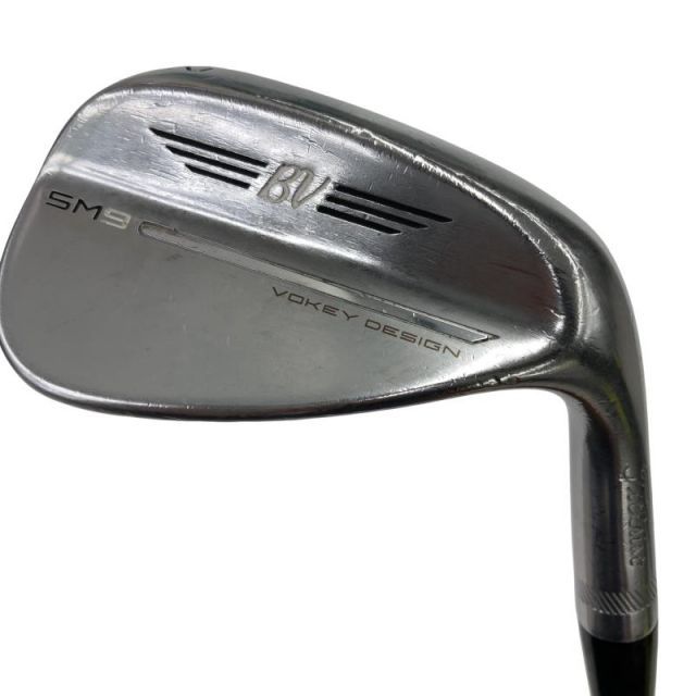 【中古】 タイトリスト VOKEY SPIN MILLED SM9 ツアークロム 52°/12°F ウェッジ WG NS PRO 950GH neo (フレックスS) メンズ 男性用 右利き 右用 Cランク ゴルフクラブ