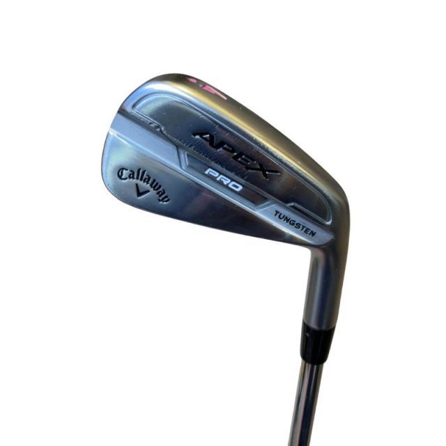 【中古】 キャロウェイ APEX PRO(2021) #4 単品アイアン LI NS PRO MODUS3 TOUR105 (フレックスS) メンズ 男性用 右利き 右用 Cランク ゴルフクラブ