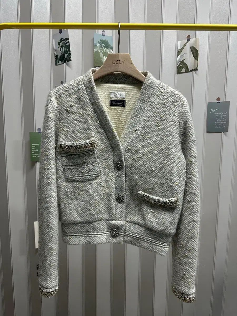 正規品 レディース TIME ラメ カーディガン ジャケット