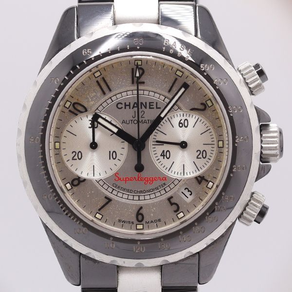 稼働 シャネル J12 スーパーレッジェーラ H1624 AT/自動巻 クロノ