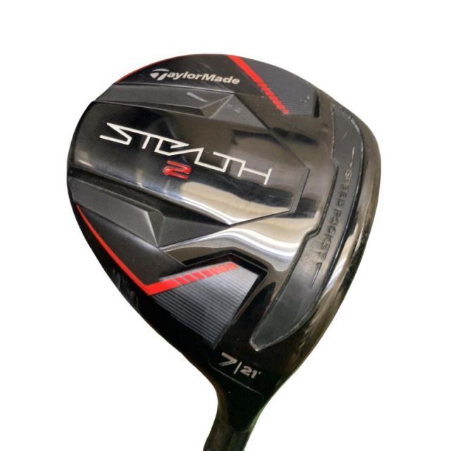 【中古】 テーラーメイド STEALTH2 7W フェアウェイウッド FW SPEEDER NX GREEN 60 (フレックスS) メンズ 男性用 右利き 右用 Cランク ゴルフクラブ