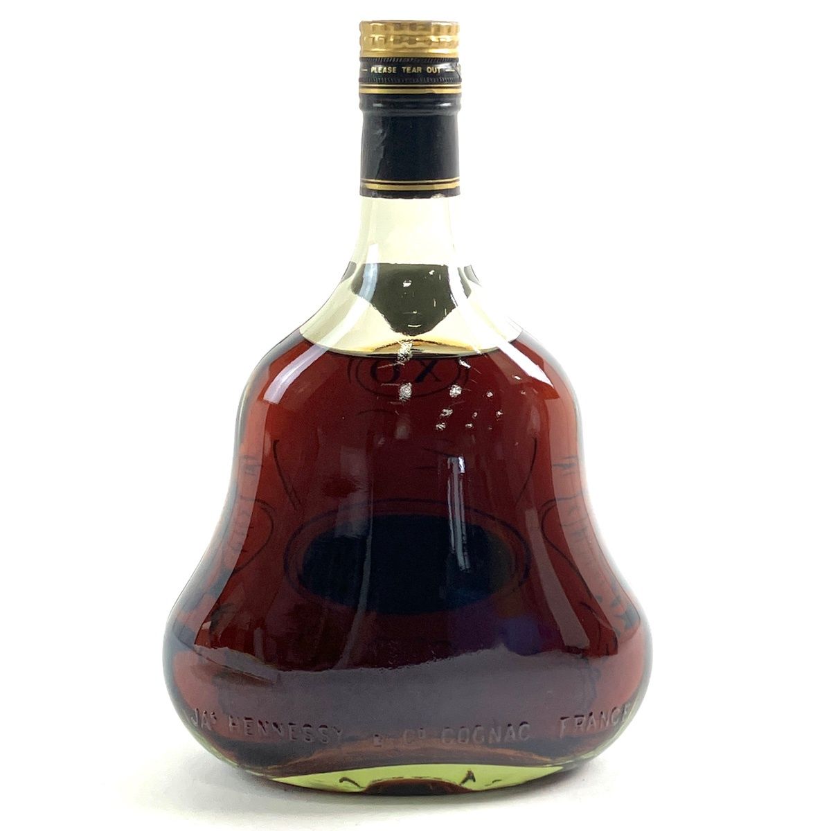 ヘネシー XO 金キャップ グリーンボトル 700ml 古酒 - バイセル