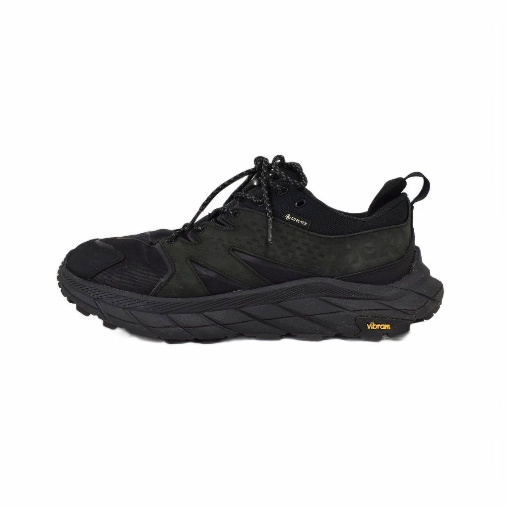 ホカオネオネ HOKA ONE ONE ANACAPA LOW GTX BLACK ローカットスニーカー 26.5cm 黒 ブラック 1122017