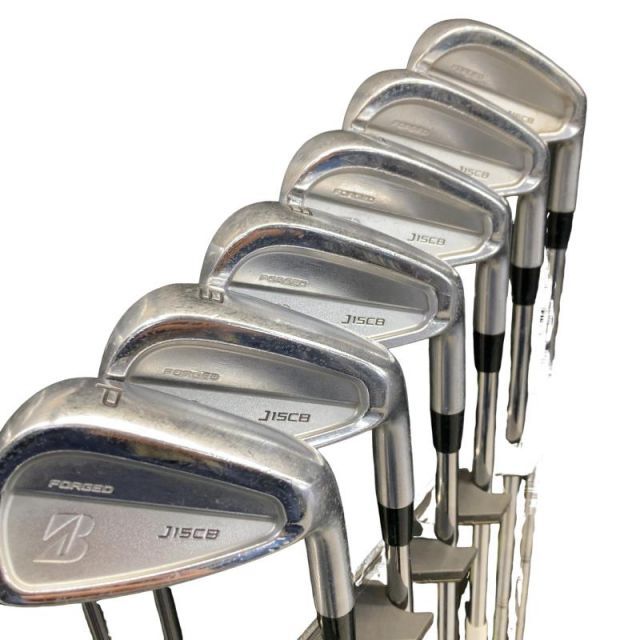 【中古】 ブリヂストン BRIDGESTONE J15CB 6S アイアンセット IR Dynamic Gold (フレックスS) メンズ 男性用 右利き 右用 Dランク ゴルフクラブ