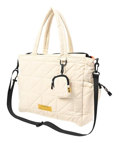 KiU キウ スクエアパデッドマルチパーパストートバッグ SQUARE PADDED MULTI-PURPOSE TOTE BAG 防水 撥水 キルティング マザーズバッグ 大容量 ショルダー ポケット おしゃれ かわいい カジュアル アウト 5508767e