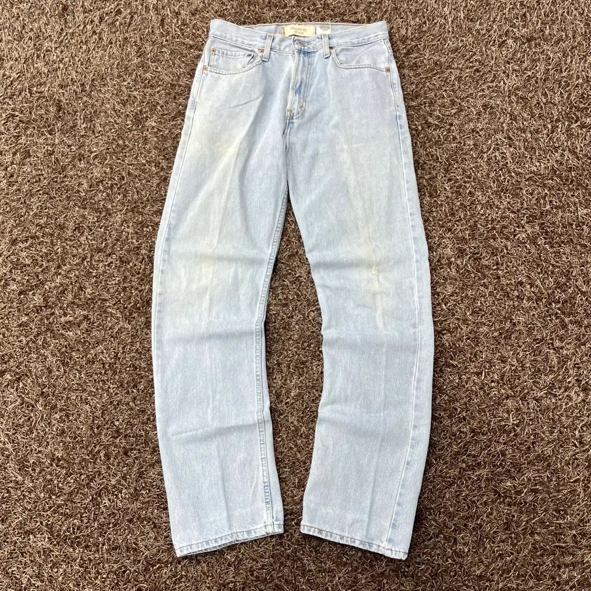 30 リーバイス 550 ウォッシュ デニム パンツ