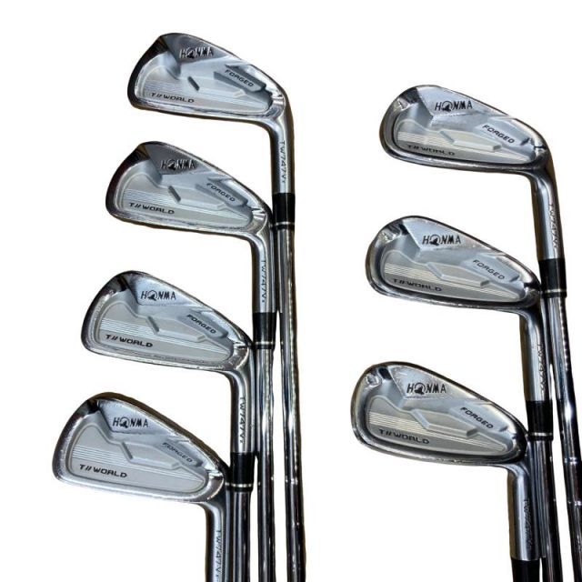 【中古】 本間ゴルフ TOUR WORLD TW747Vx 8S アイアンセット IR NS PRO MODUS3 FOR T//WORLD (フレックスS) メンズ 男性用 右利き 右用 Cランク ゴルフクラブ