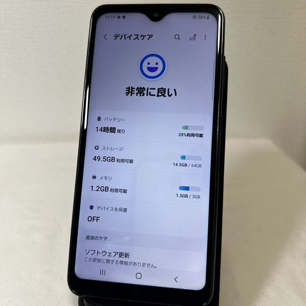 Samsung Galaxy A21 SCV49 64GB SIMフリー 判定○ バッテリー良好