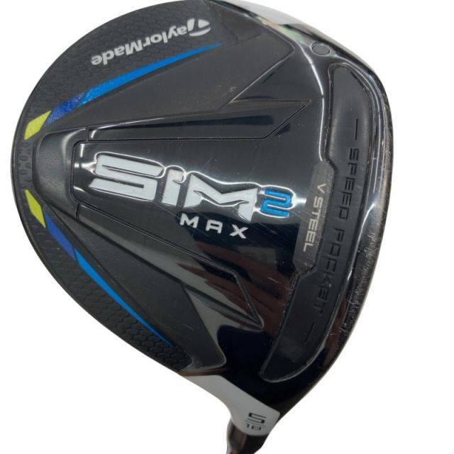 【中古】 テーラーメイド SIM2 MAX 5W フェアウェイウッド FW TENSEI BLUE TM50(SIM2 FW) (フレックスS) メンズ 男性用 右利き 右用 Cランク ゴルフクラブ