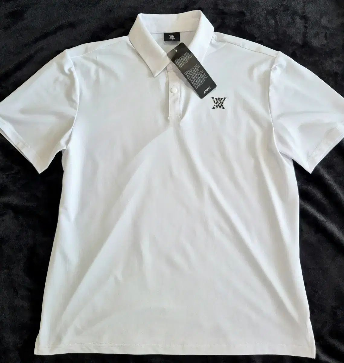 ANEW ゴルフ メンズ シグネチャー ロゴ カラ 半袖 Tシャツ L 7,295円