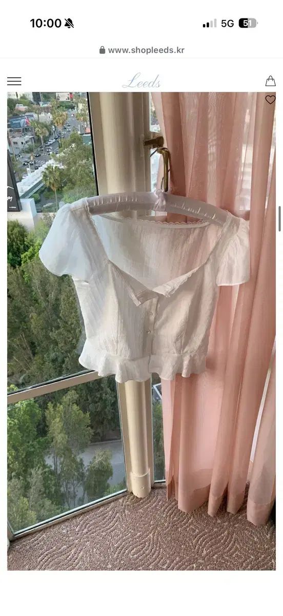 The wish LEE's シャーリーズ ウェンディ フレア ブラウス