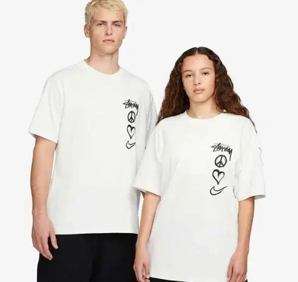 XXL ナイキ(NIKE)xステューシー NRG RA Tシャツ サミット 白@832