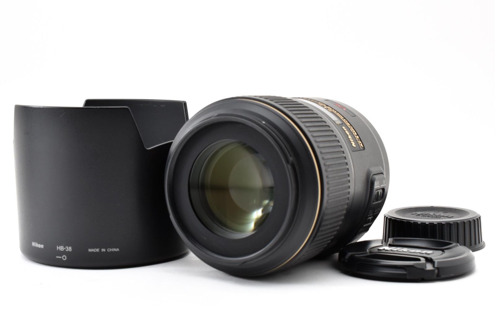 #5305 ニコン AF-S Micro NIKKOR 105mm f/2.8 G IF ED VR AF レンズ [動作確認済] 美品