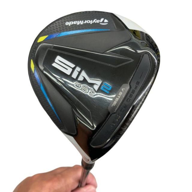 【中古】 テーラーメイド SIM2 MAX 3W USA フェアウェイウッド FW VENTUS BLUE 6(TM) FW (フレックスS) メンズ 男性用 右利き 右用 Cランク ゴルフクラブ