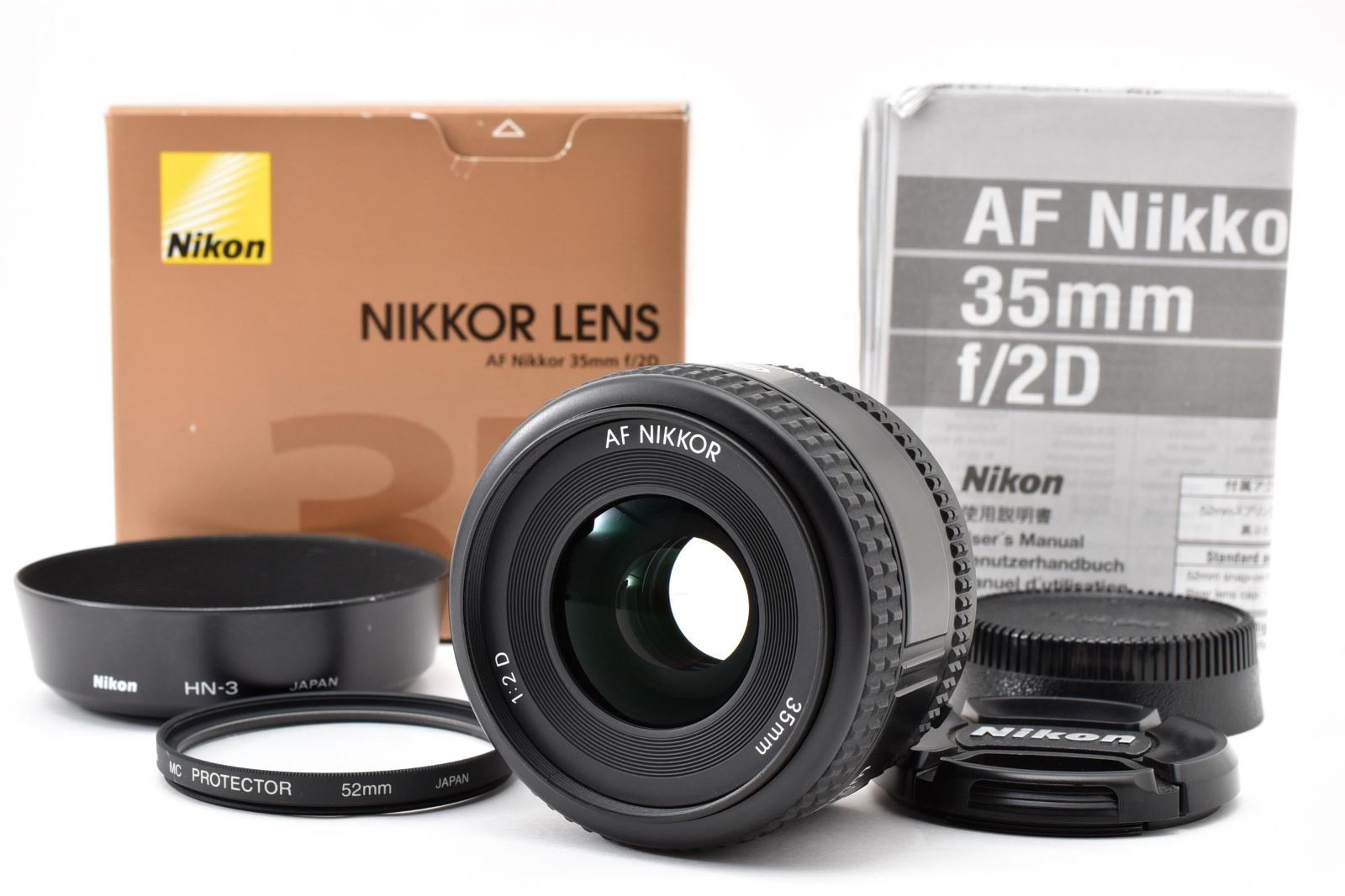#5310 ニコン Nikon AF Nikkor 35mm f2 D [動作確認済] 上美品