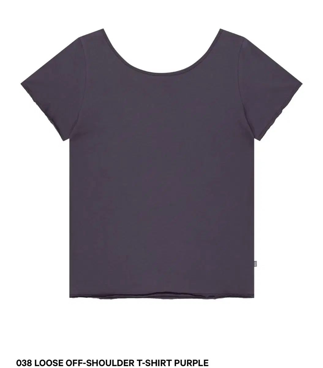 コイセイオ 038 ルーズ オフショルダー T-SHIRT パープル ルーズ オフショルダー パープル