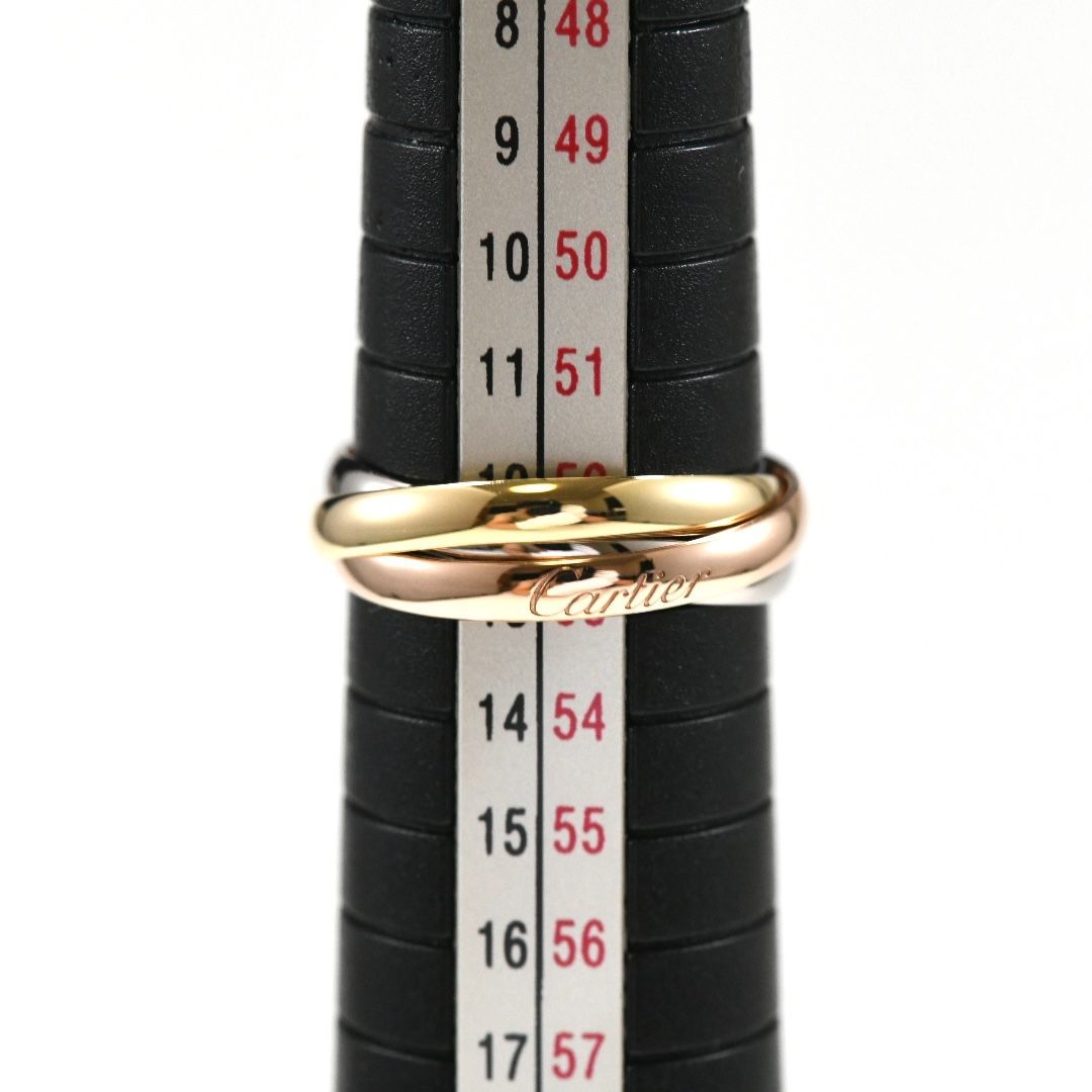 Cartier カルティエ トリニティリング SM K18 スリーカラー SIZE:52