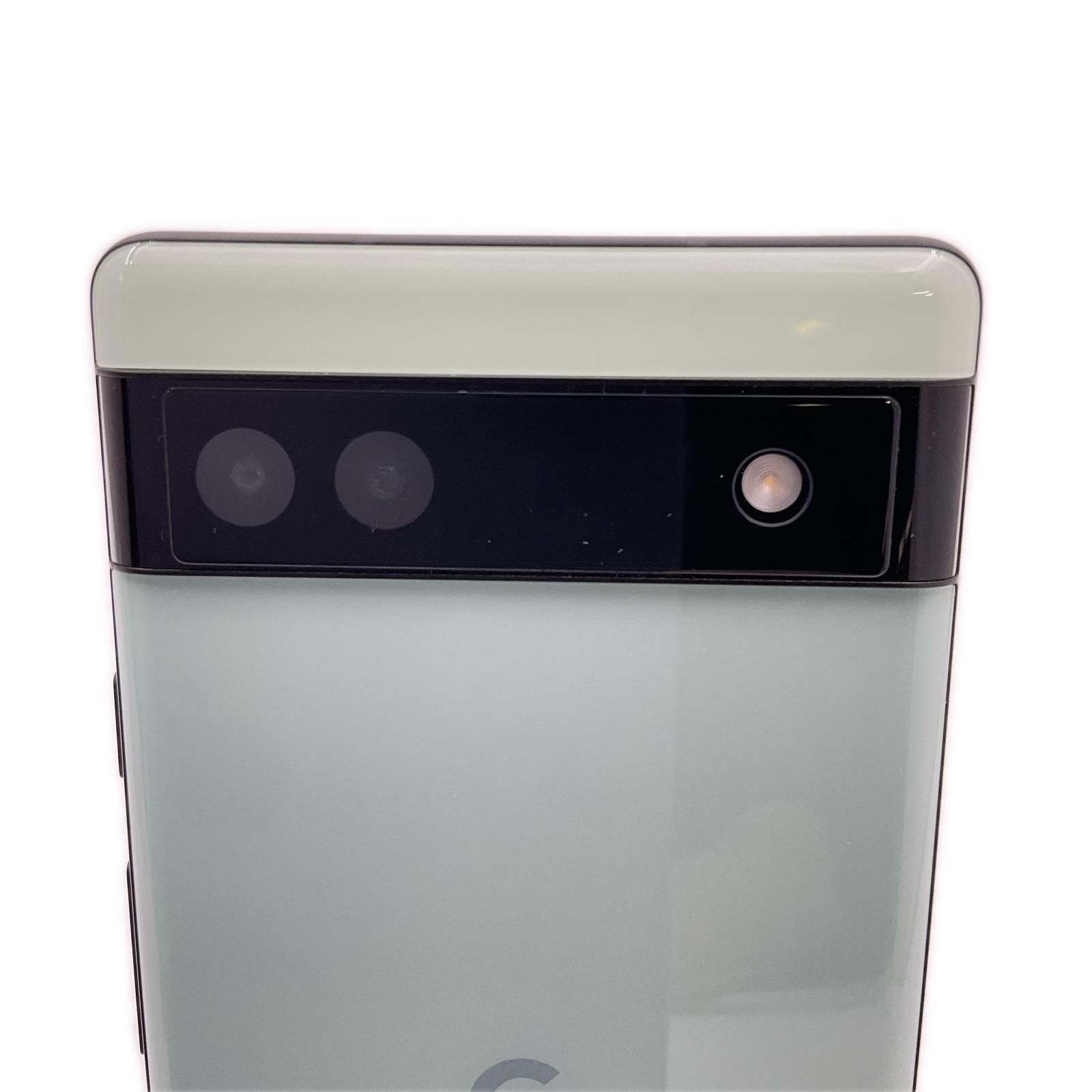 全額返金保証】【最速発送】Google Pixel 6a 128GB Sage au GB17L 白