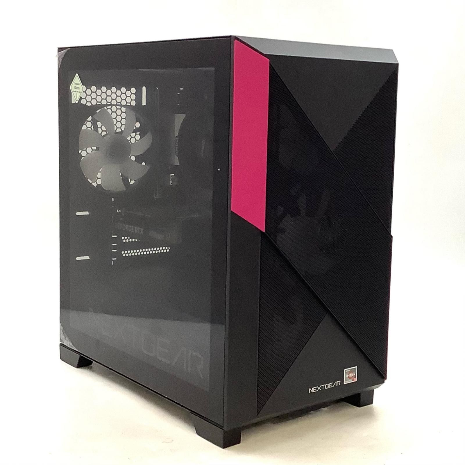 【全額返金保証】【最速発送】MouseComputer NEXTGEAR JG-A5G60 Ryzen 5 5500 32GB M.2 SSD 1TB RTX 5060 8GB 美品 動作確認済 87,376円