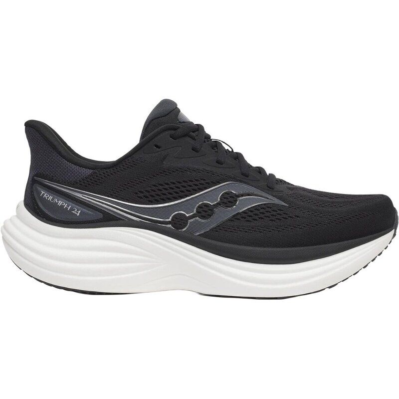 サッカニー レディース シューズ スニーカー Saucony Triumph 24 Wide Running Shoe Womens BlackSilver ブラック 35,620円