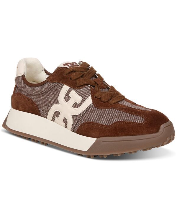 サムエデルマン レディース シューズ スニーカー レース Sam Edelman Womens Langley LaceUp Sneakers Brown Multi ブラウン