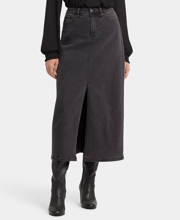 エヌワイディージェイ レディース ボトムス スカート NYDJ Womens High Rise Long Skirt Cloud Stone ストーン 23,850円