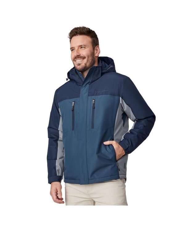 フリー カントリー メンズ アウター ジャケット・ブルゾン Free Country Mens FreeCycle Trifecta Mid Weight Jacket Indigo インディゴ