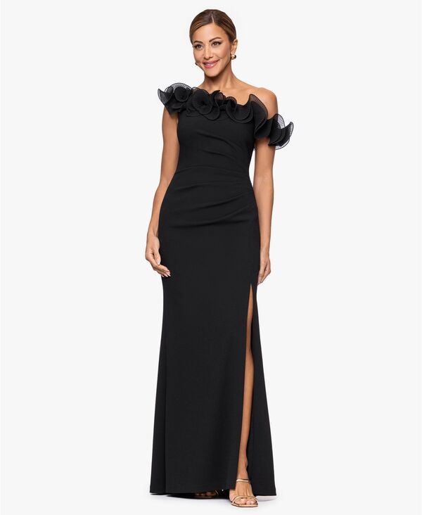 エスケープ レディース トップス ワンピース XSCAPE Womens OffTheShoulder Long Dress Black ブラック 44,880円