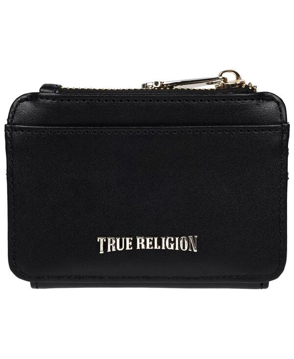 トゥルーレリジョン レディース アクセサリー 財布 True Religion Tabifold Wallet Black ブラック