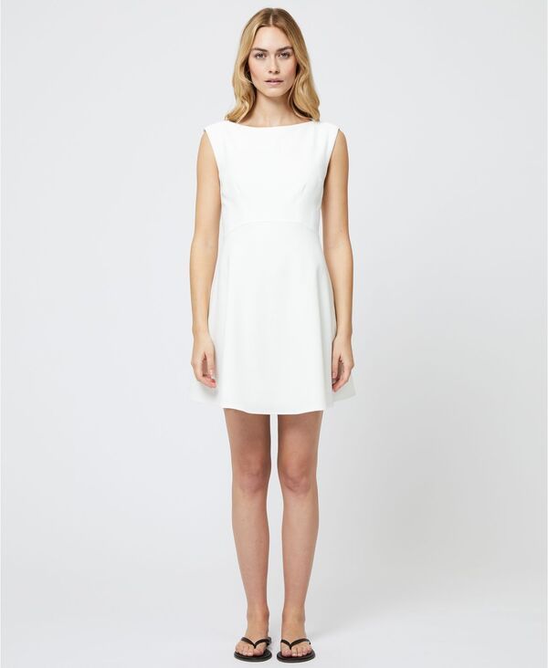 フレンチコネクション レディース トップス ワンピース ノースリーブ French Connection Womens Whisper Sleeveless Fit Flare Dressummer