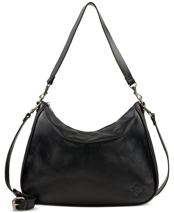 パトリシアナシュ レディース バッグ レザー Patricia Nash Athani Large Leather Shoulder Bag Black ブラック