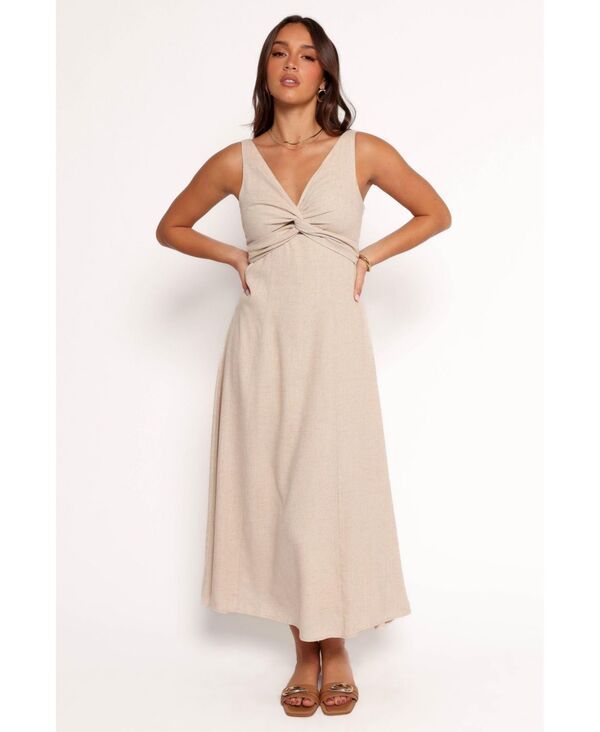Petal and Pup レディース トップス ワンピース ミディ Petal and Pup Womens Archer Midi Dress Oatmeal オートミール