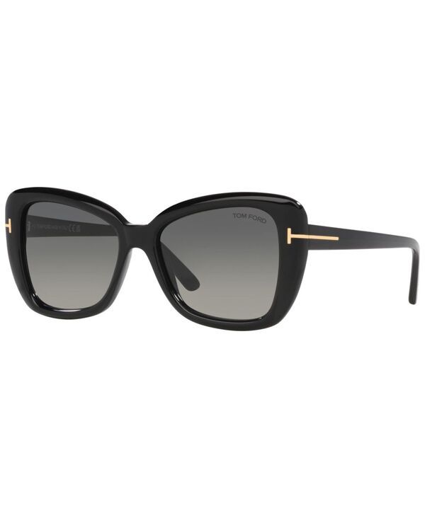 トム・フォード レディース アクセサリー サングラス・アイウェア Tom Ford Womens FT1008 Sunglasses GradientR001509 Black Shiny ブラック