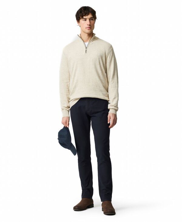 ロッドアンドグン メンズ アウター ニット・セーター コットン Rodd Gunn Mens Fortrose Cotton QuarterZip Sweater Straw 18,446円
