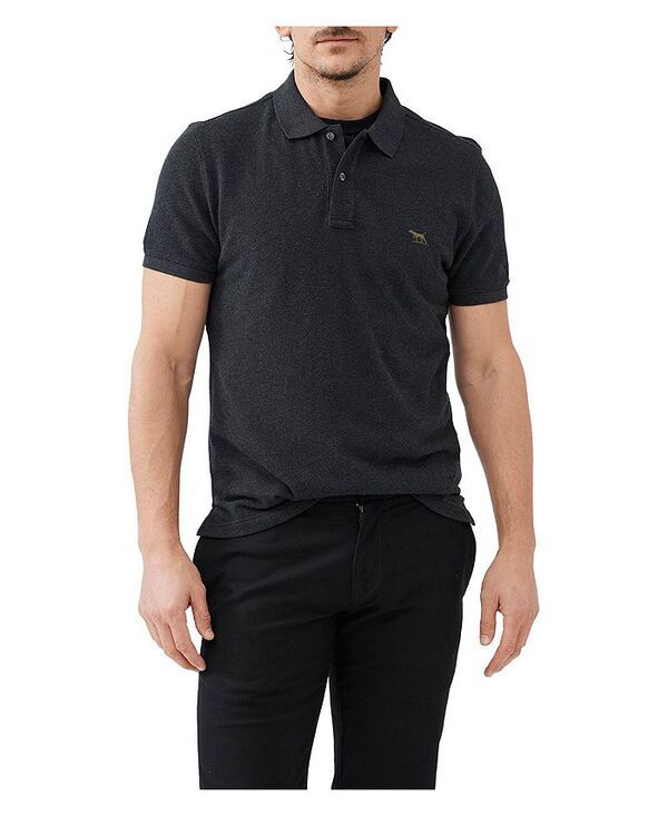 ロッドアンドグン メンズ アウター パーカー・スウェット ポロシャツ Rodd Gunn Mens The Gunn Sports Fit Short Sleeve Polo Charcoal gre