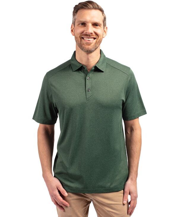 カッターアンドバック メンズ トップス Tシャツ ポロシャツ トール Cutter Buck Big Tall Forgeco Stretch Recycled Polo Shirt Dark hun